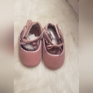 Aldo Velvet Baby Girl Shoes
